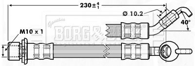 BORG & BECK Jarruletku BBH7238